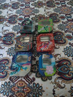 Empty Pokémon Boxes