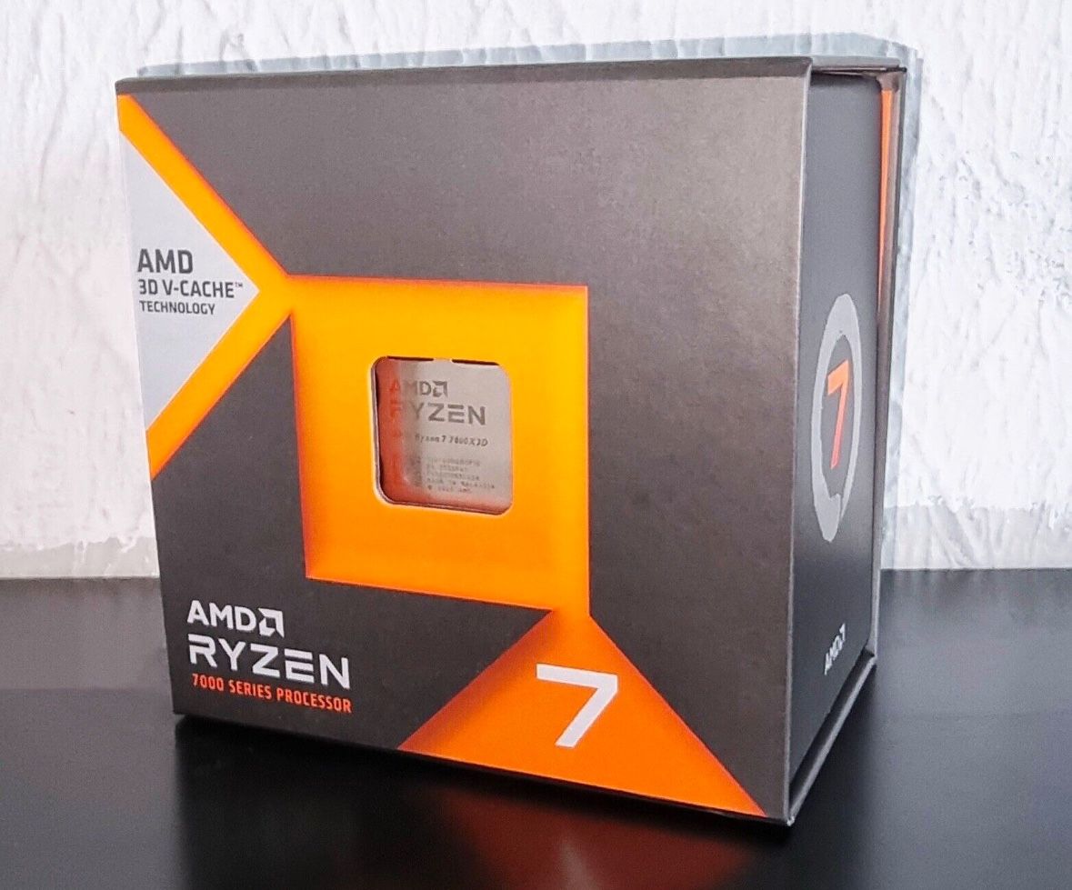 AMD Ryzen 7 7800X3D 8-Cores 4.2GHz Socket AM5 Gaming CPU Processor