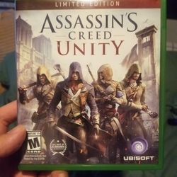 Assassin Creed Unity Limited Edition Xbox One Game Used