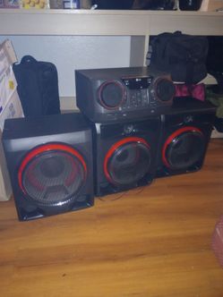 LG xboom mini hi fi system
