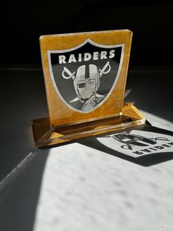Raiders / Dodgers Desk Display