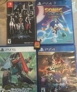 PS4/5 and switch game lot (shoot offers)