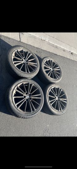 4 — 215/45zr17 5x100 5x3.94 Stock Scion Frs Brz TC celica Corolla Matrix Wheels Rims Tires!!!