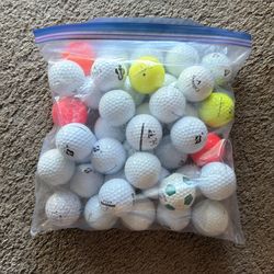 Used golf balls