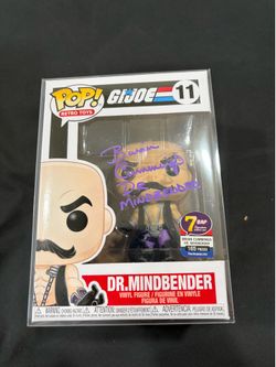 GI Joe autographed Pop