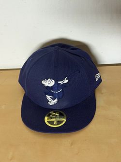 New Era 59Fifty San Diego Padres Friar Elemental Dark Navy Fitted Hat Cap Size 8
