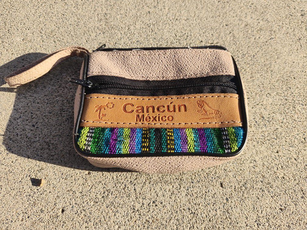 Authentic Cancun Coin Bag
