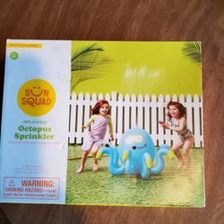 New! Octopus Inflatable Sprinkler 