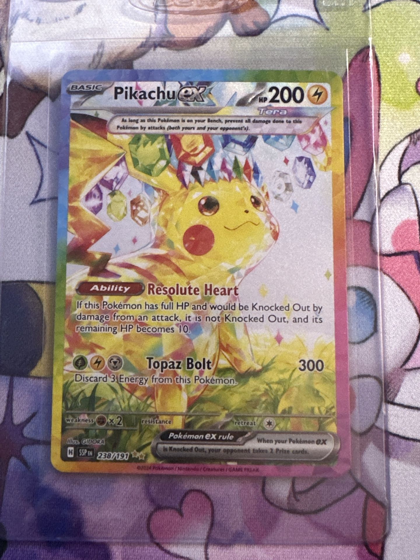 Surging Spark Pikachu 238/191 Pokemon