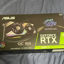 ASUS KO NVIDIA GeForce RTX 3060 Ti OC Edition 8GB GDDR6 Gaming Graphics Card