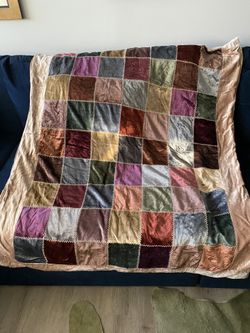 48” By 58” Throw Quilt Decorative Accent Blanket 