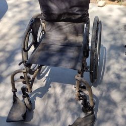 Lightweight Wheelchair. All Aluminum.