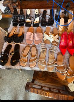 Mixed Women's Shoes Lot – 10+ Pairs