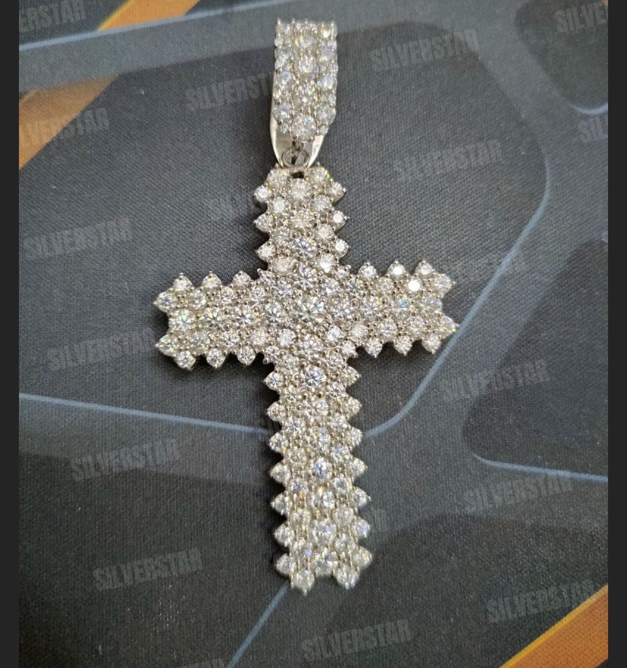 Moissanite 2.5” Pendant