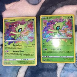 Celebi Lot Pokémon Amazing Rares 
