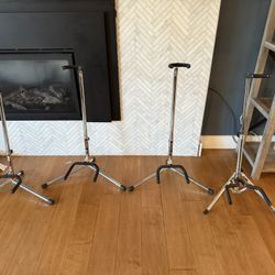 4 Guitar Stands 