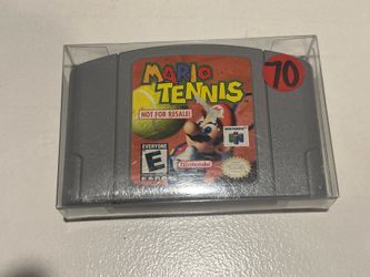 Mario tennis not for resale N64