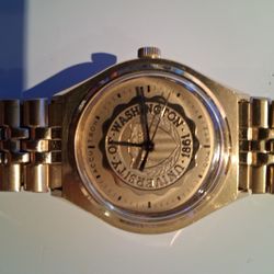 Bulova University Of Washington 1861 Gold Watch