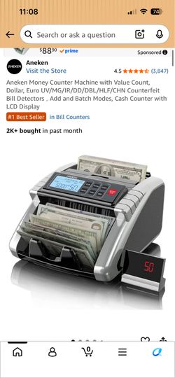 Brand new Money counter