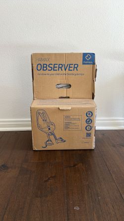 Hamax Observer Front Mounted Toddler And Baby Bike Seat