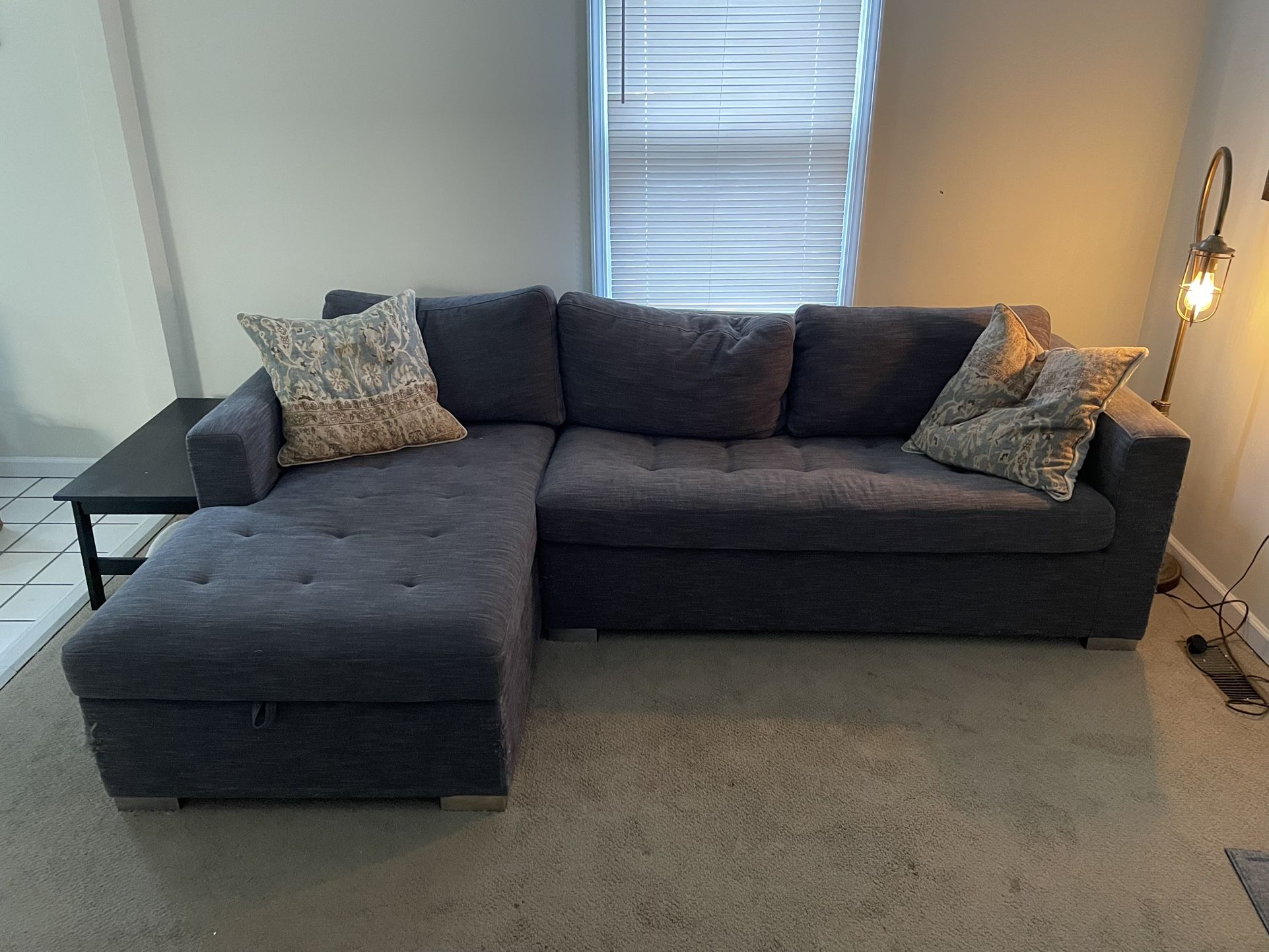 Living Room Couch With Ottoman 