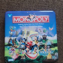 Disney Monopoly Tin