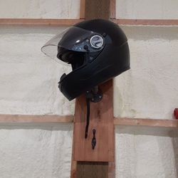 Motorcycle Helmet And Jacket Hanger