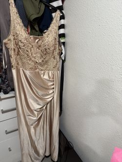 Gold Dress 2xl
