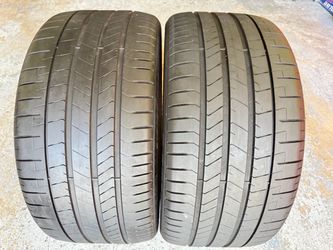 Two Tires 315/30/22 Pirelli P Zero PZ4 like new with 90-95% Left Excellent deal BMW X5 X6