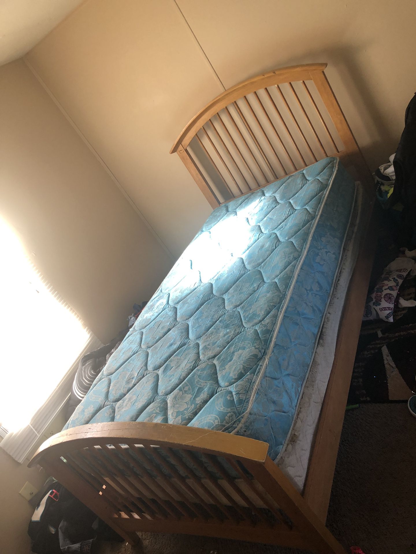 Twin Bed Wooden Frame Only