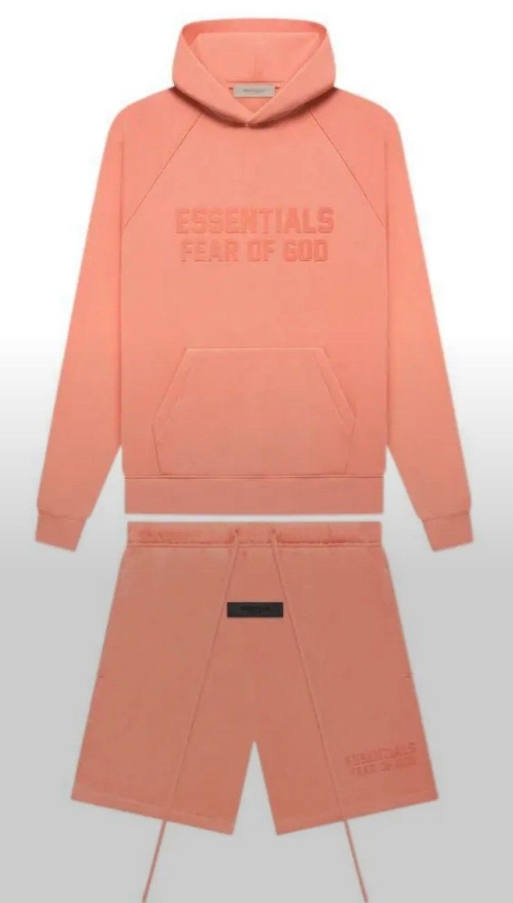 ESSENTIALS F.O.G 3 Pc CORAL OUTFIT $511+FEES= $600 VALUE