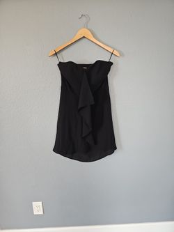 Black Strapless Dress