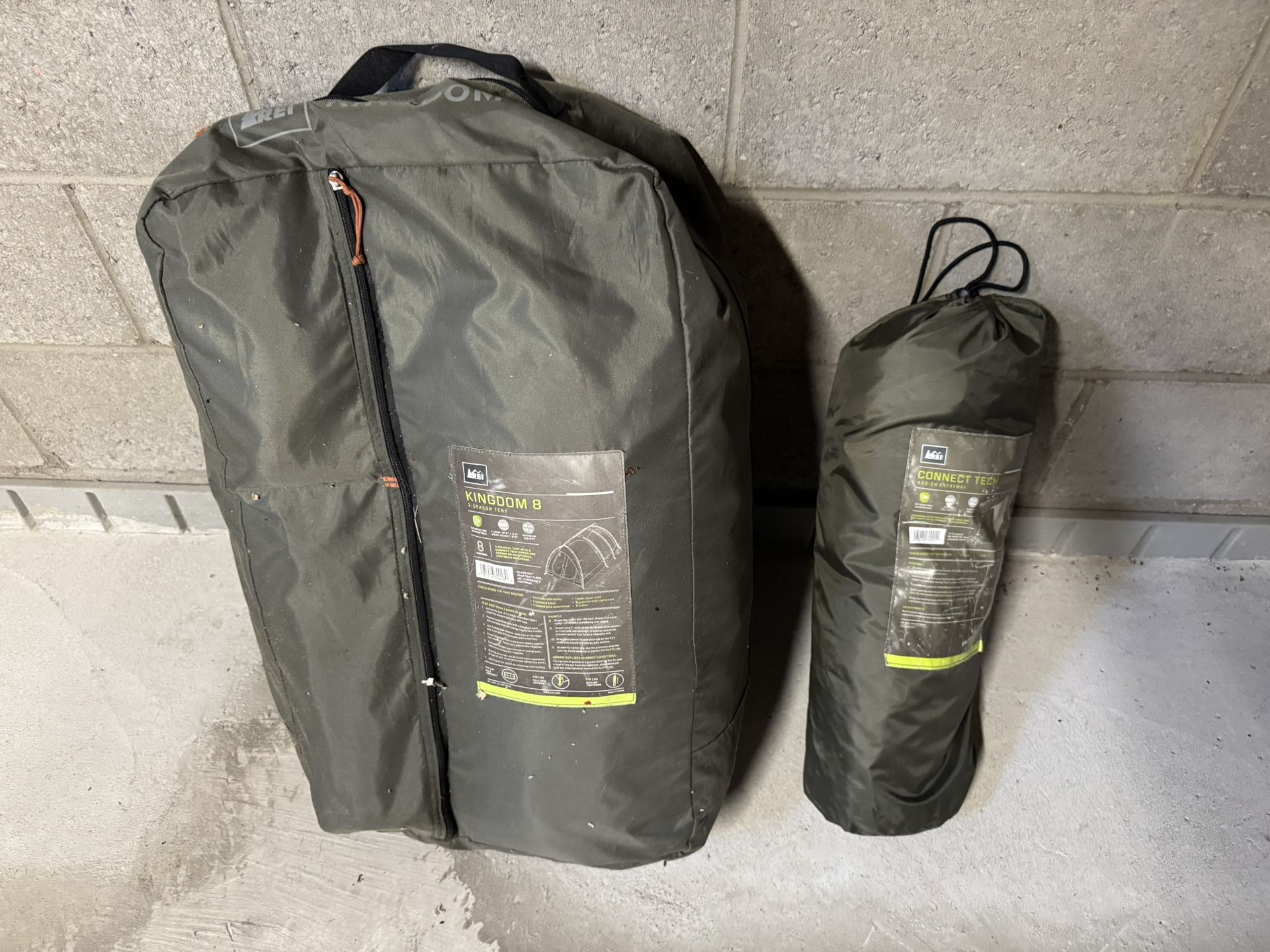 REI Kingdom 8 Tent With Garage