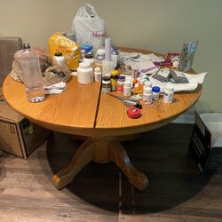 Beautiful Dining Room Table No Chairs/FREE