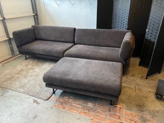 Free Delivery Dark Gray Sectional