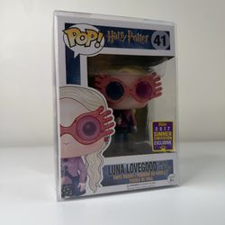 Funko Pop #41 Luna Lovegood With Glasses 2017 San Diego Comic Con Exclusive