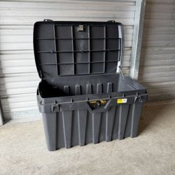 CONTICO Tool Box: 37 in W 21 in D 20 in H, Foam, Black, Hinged Lid