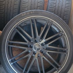 AMG Rims w/tires 20"