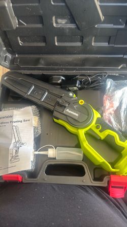 Supstable 2-in-1 Brushless Handheld Mini Chainsaw