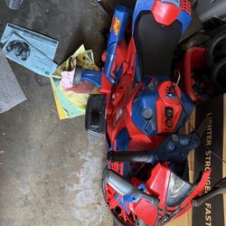 Spiderman Scooter Electric 