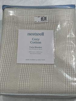 New cozy cotton twin blanket
