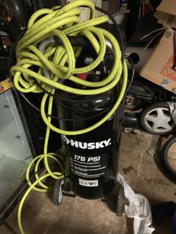 Almost new husky compressor!!!