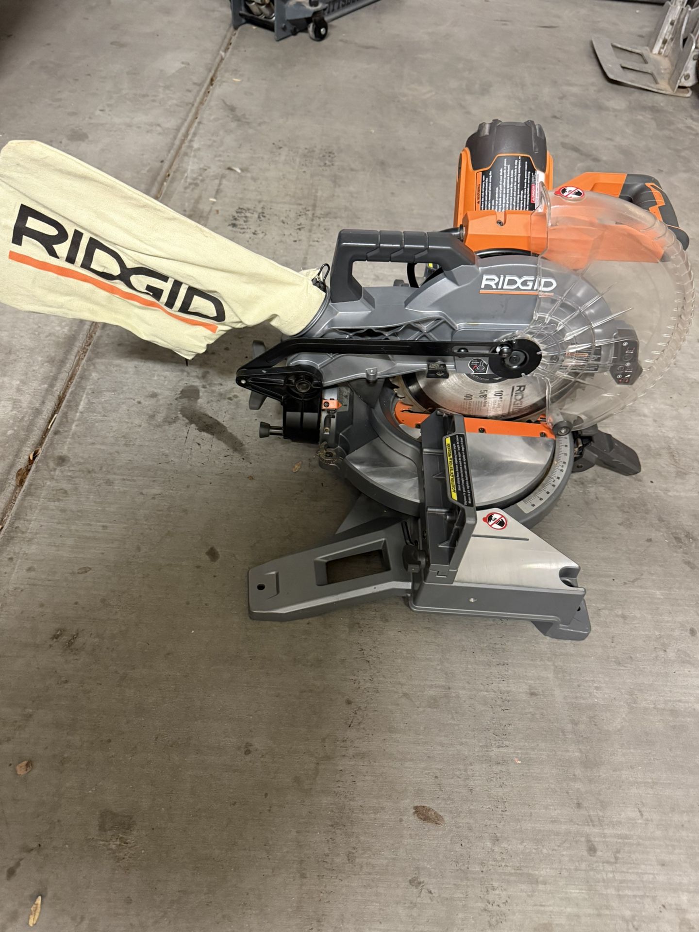 15 Amp 10 in. Corded Dual Bevel Miter Saw with LED Cut Line Indicator