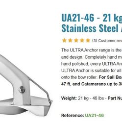 ULTRA Stainless Steel Anchor and Swivel