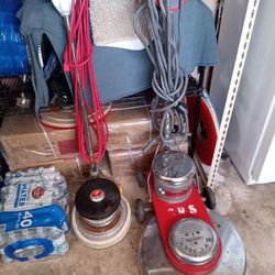 Floor burnisher, polisher, pulidora, buffer & janitorial supplies