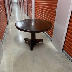 British Regency tilt top center table