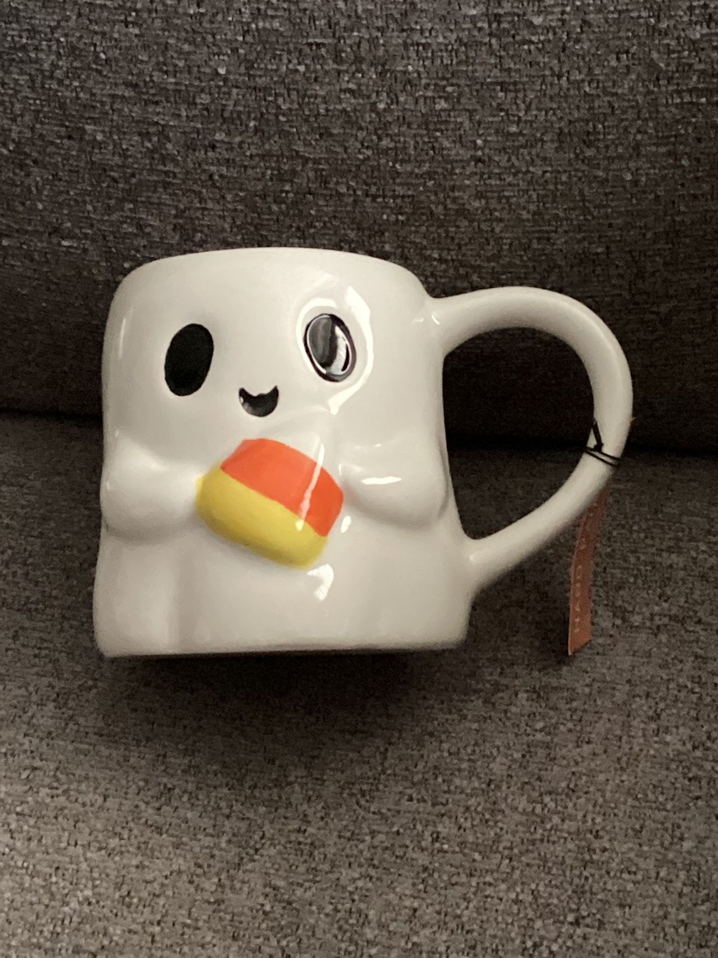 Candy Corn Ghost Mug