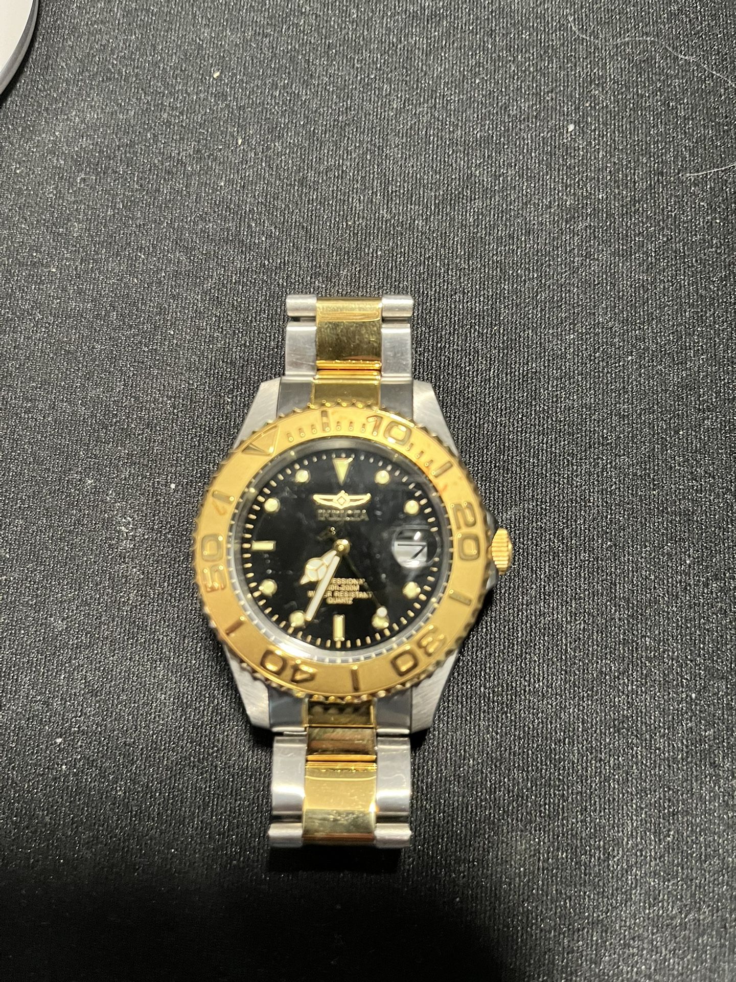 Invicta Gold Watch 