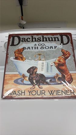 Dachshund tin new