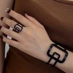 Set.  Bracelet N Ring. 